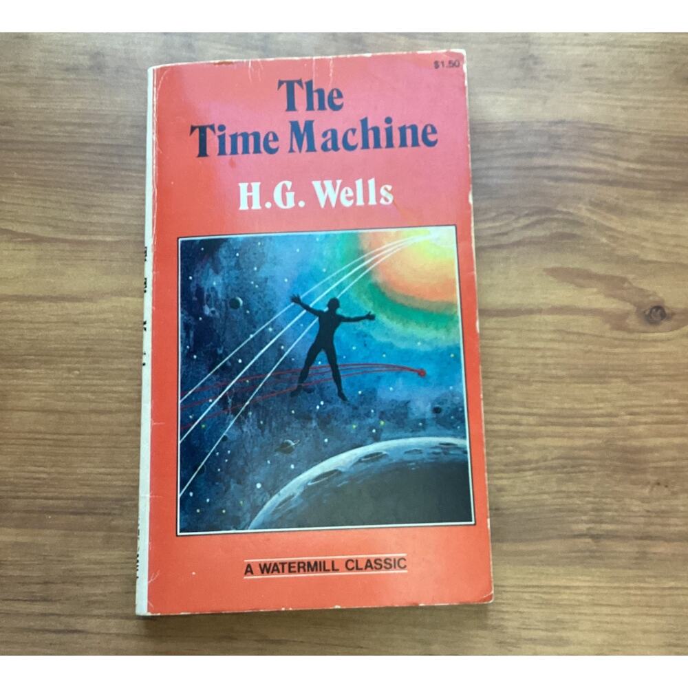 H.G. Wells The Time Machine 1980 Vintage Paperback Book Sci Fi Time Travel